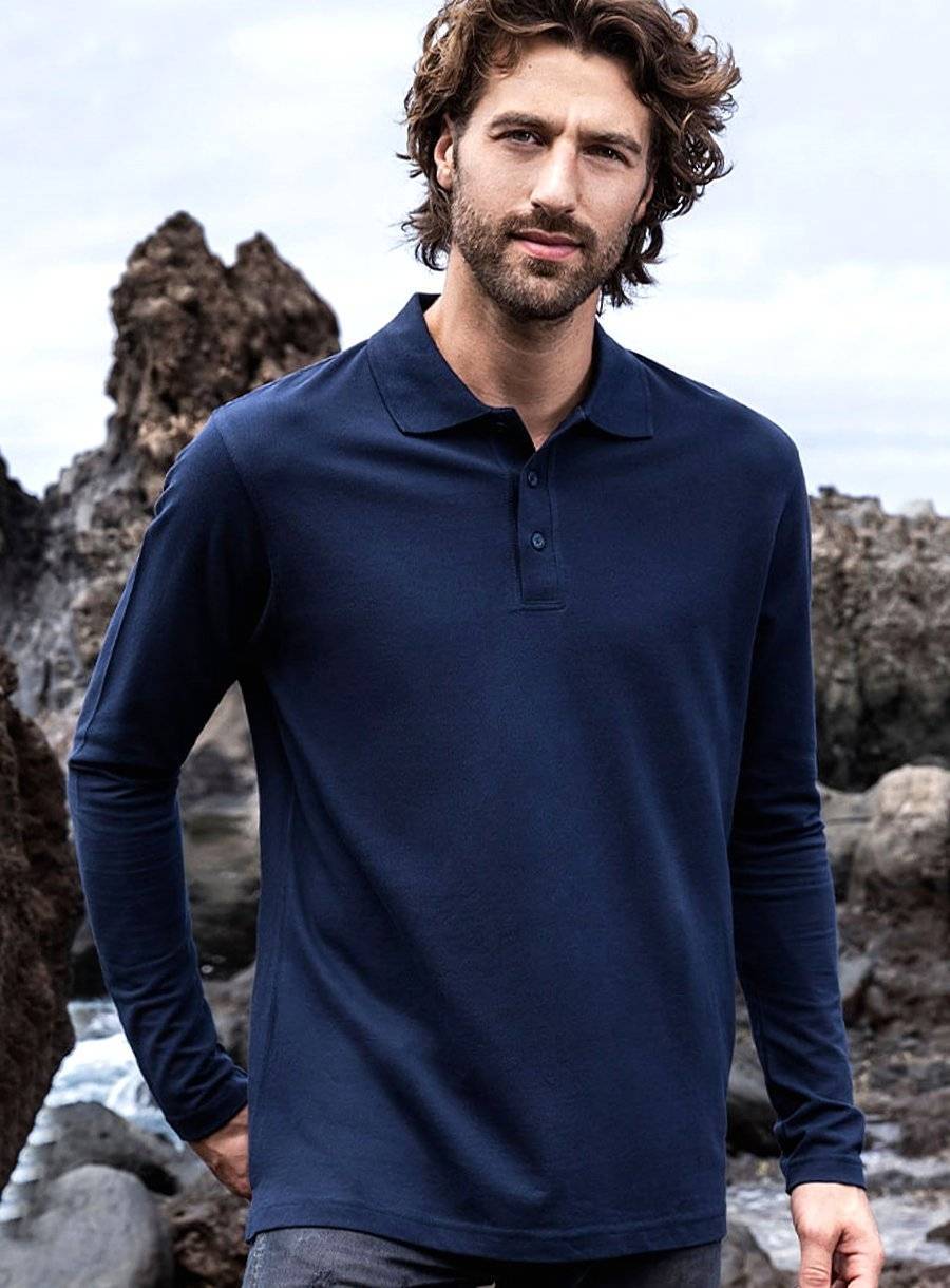 Polo z długimi rękawami Promodoro