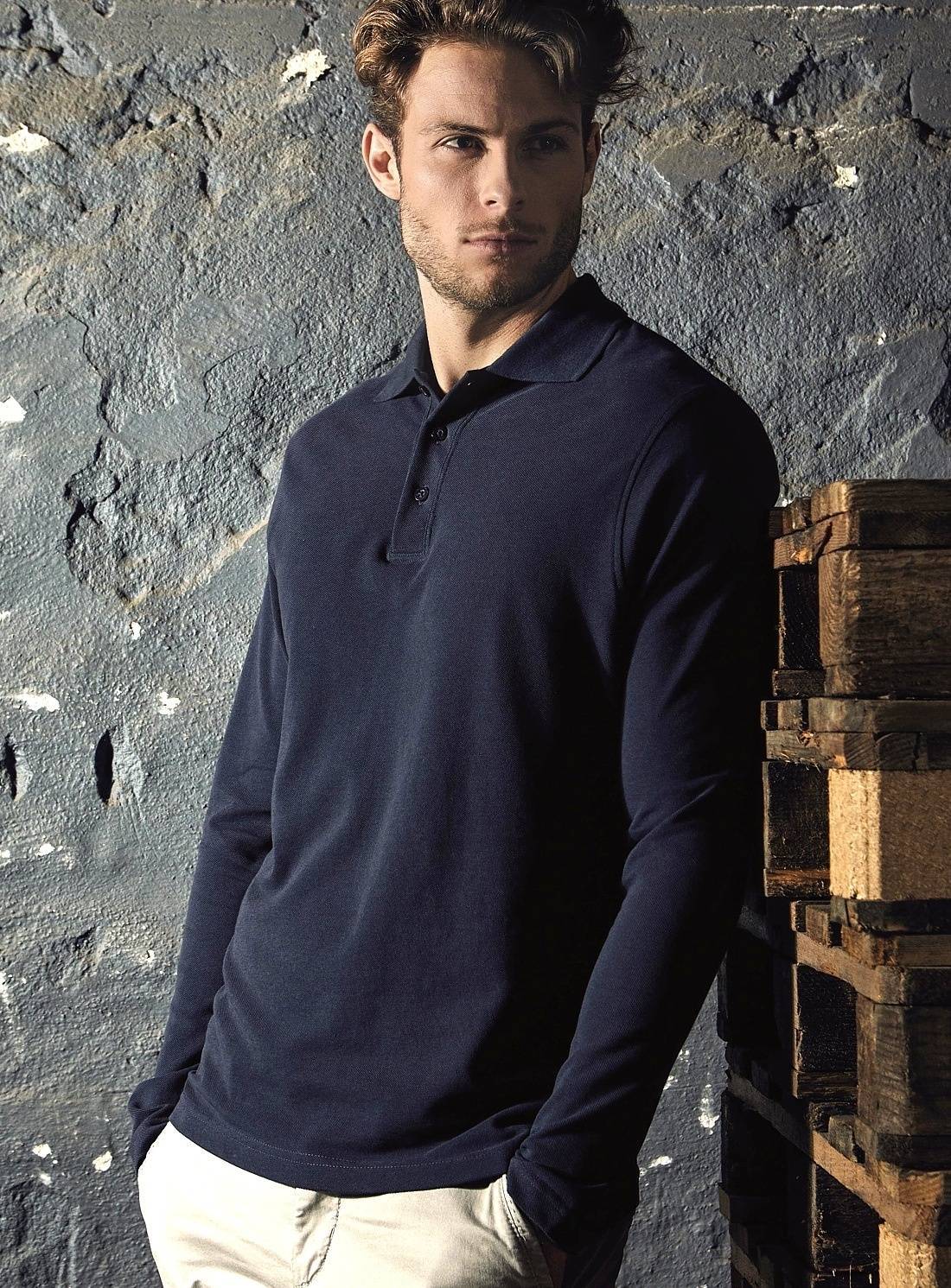 Polo z długimi rękawami Promodoro