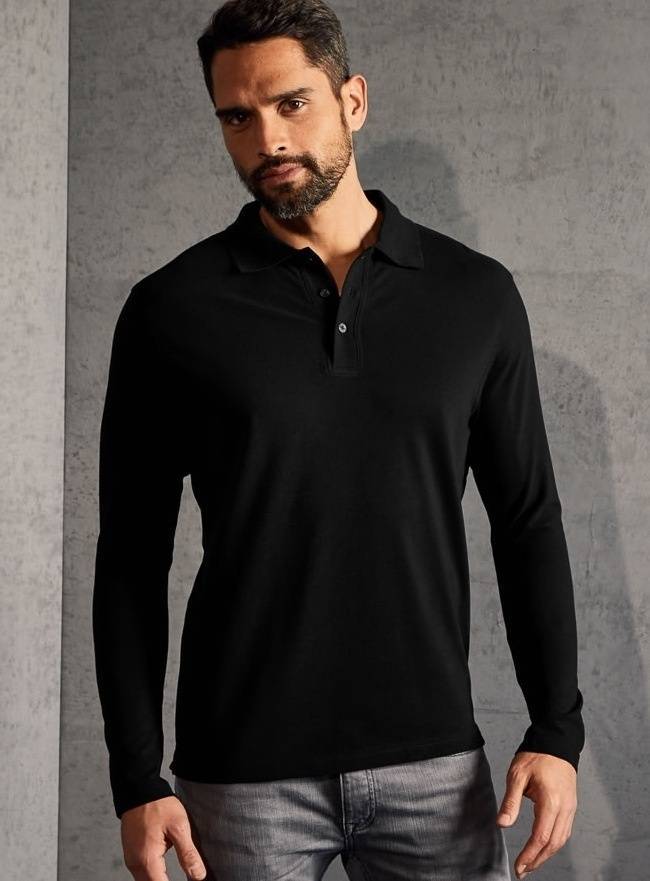 Polo z długimi rękawami Promodoro