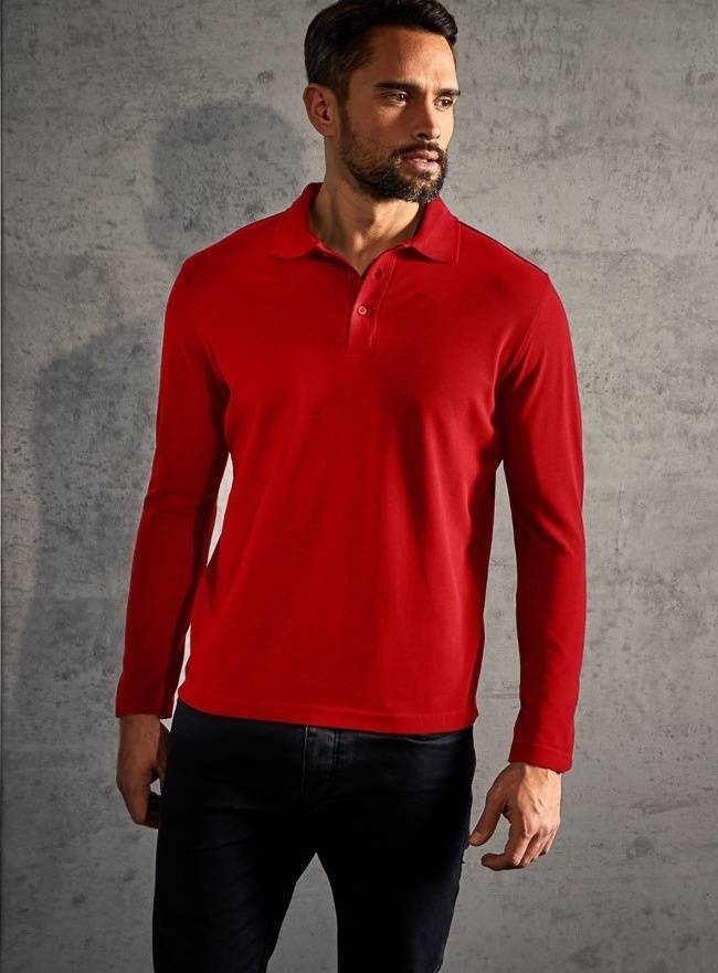 Polo z długimi rękawami Promodoro