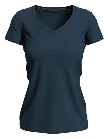 Praktyczna damska koszulka model V-Neck Claire