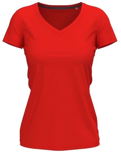 Praktyczna damska koszulka model V-Neck Claire