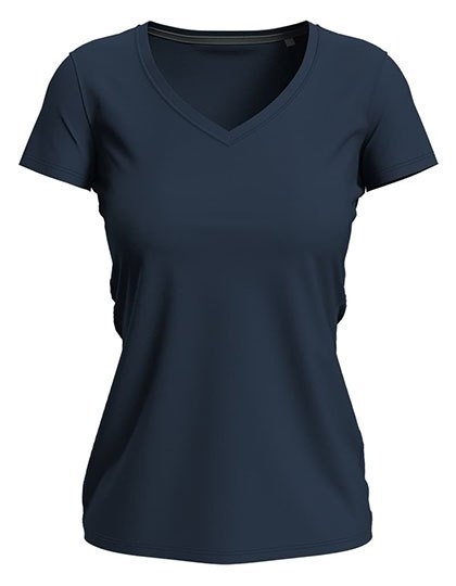Praktyczna damska koszulka model V-Neck Claire