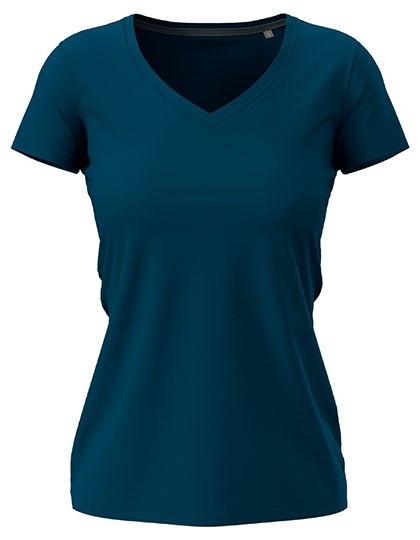 Praktyczna damska koszulka model V-Neck Claire