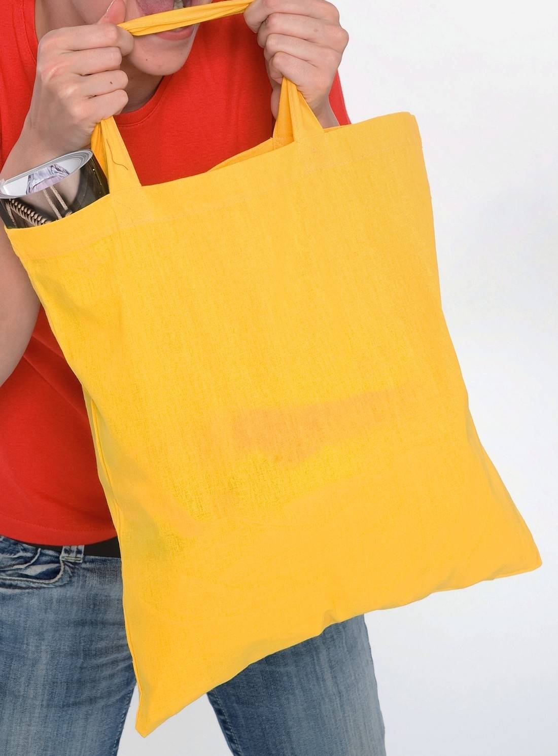 Praktyczna torba bawełniana na zakupy