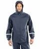 Prism PU Waterproof Jacket with Reflective Bands & Recycled Backing