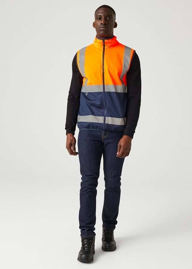 Pro Hi-Vis Full Zip Gilet