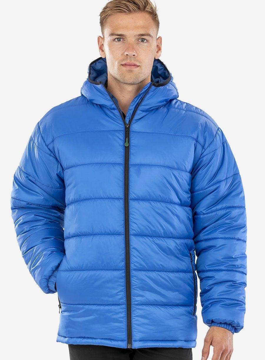 Recycled Hooded Padded Parka