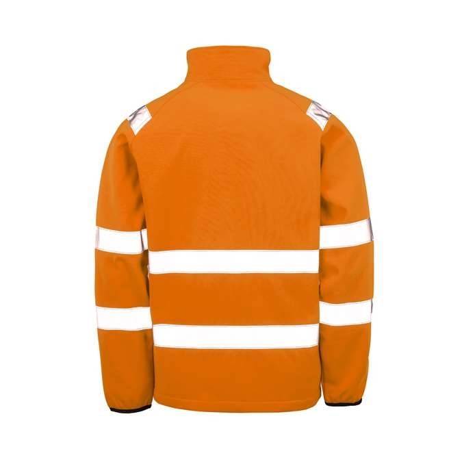 Recycled Printable Safety Softshell Jacket