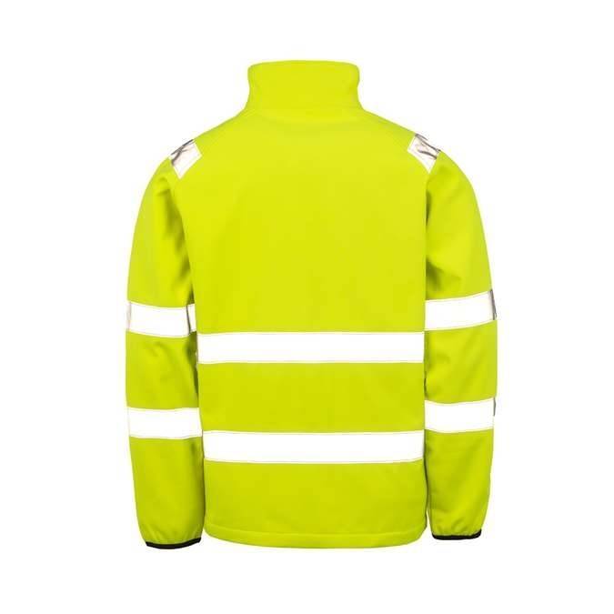 Recycled Printable Safety Softshell Jacket