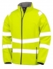 Recycled Printable Safety Softshell Jacket