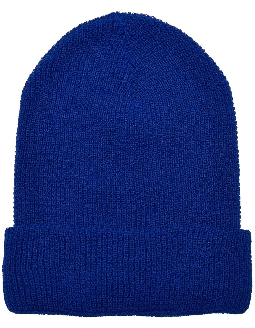 Recycled Yarn Waffle Knit Beanie