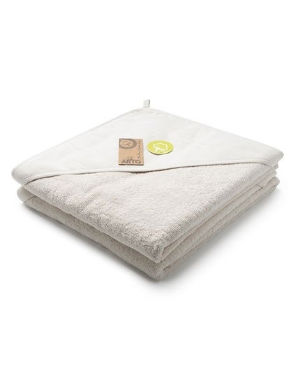 Ręcznik dziecięcy z kapturem z miejscem na nadruk