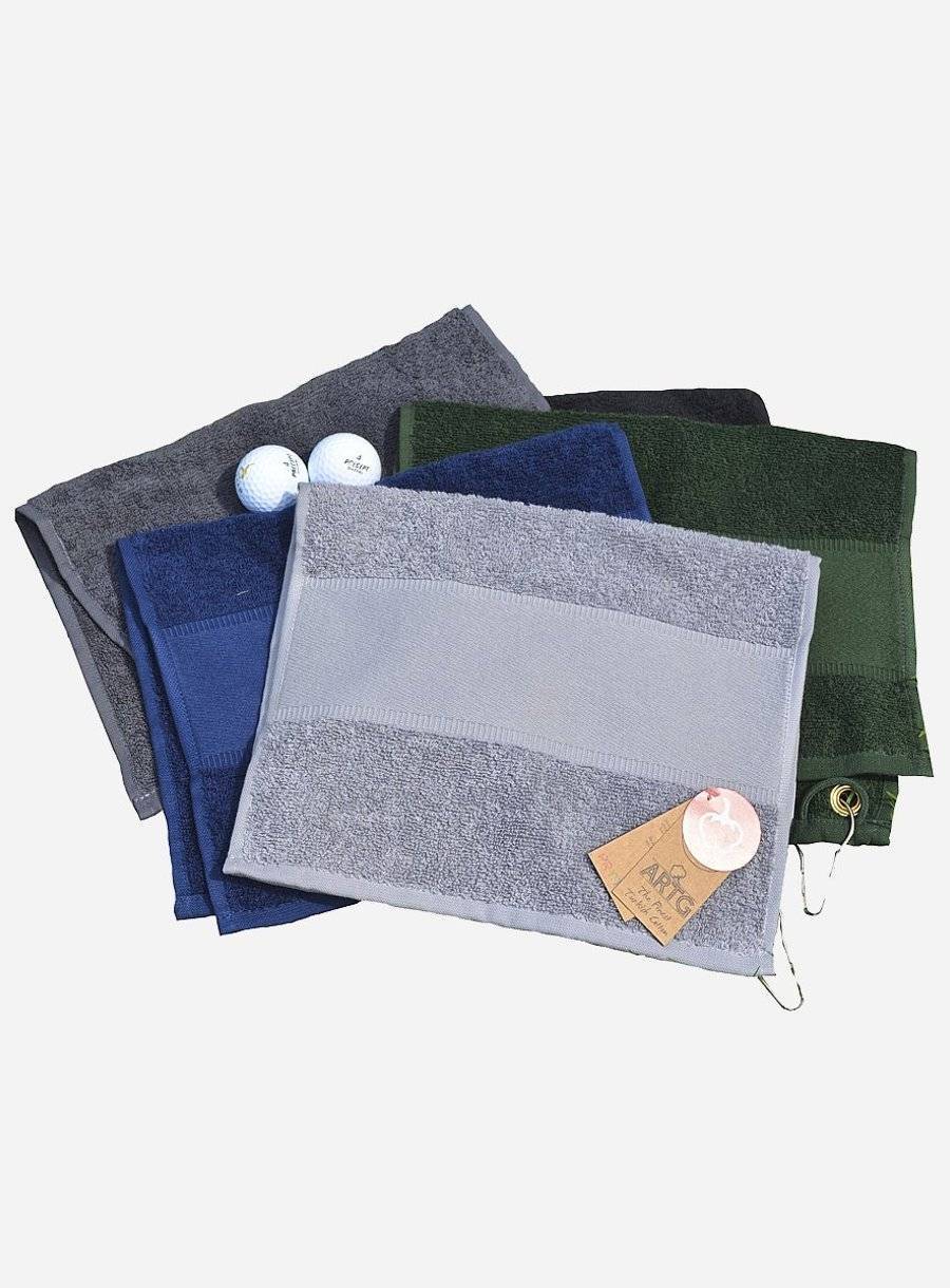 Ręcznik golfowy 30x50 cm z zawieszką i miejscem do wykonania nadruku