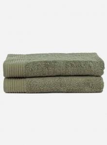 Ręcznik kąpielowy z ozdobnymi detalami, wymiar 70x140 cm