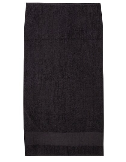 Ręcznik łazienkowy ze specjalną strefą do wykonania zdobienia