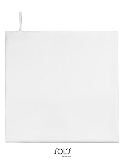 Ręcznik z mikrofibry z elastyczną zawieszką