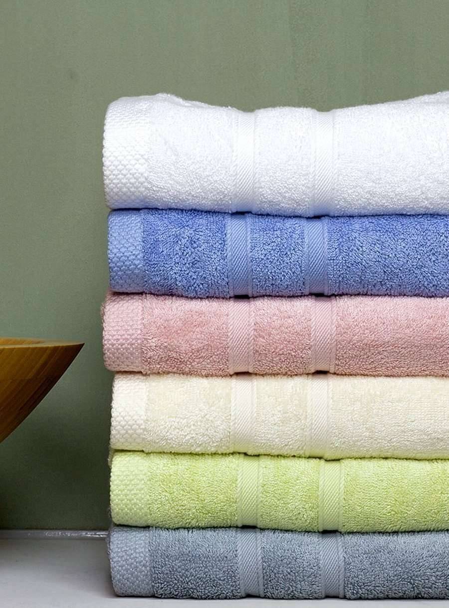 Ręcznik z włókien bambusowych Bamboo, wymiar 30x50 cm