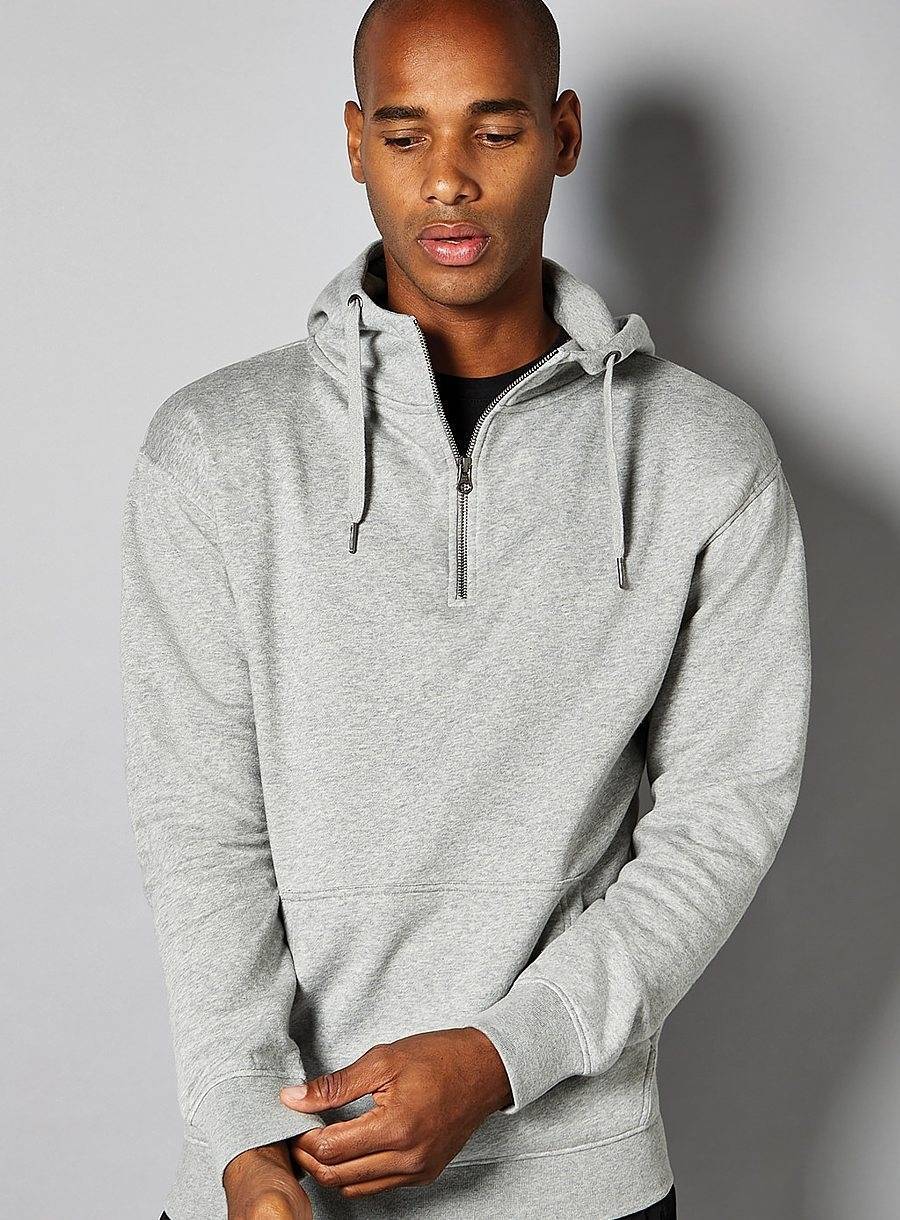 Regular Fit 1/4 Zip Hoodie