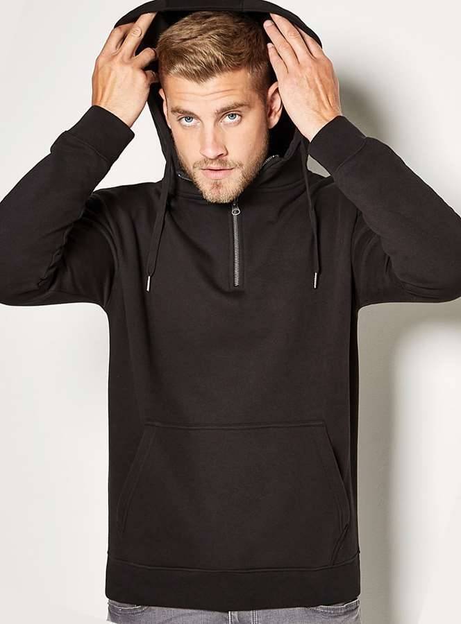 Regular Fit 1/4 Zip Hoodie