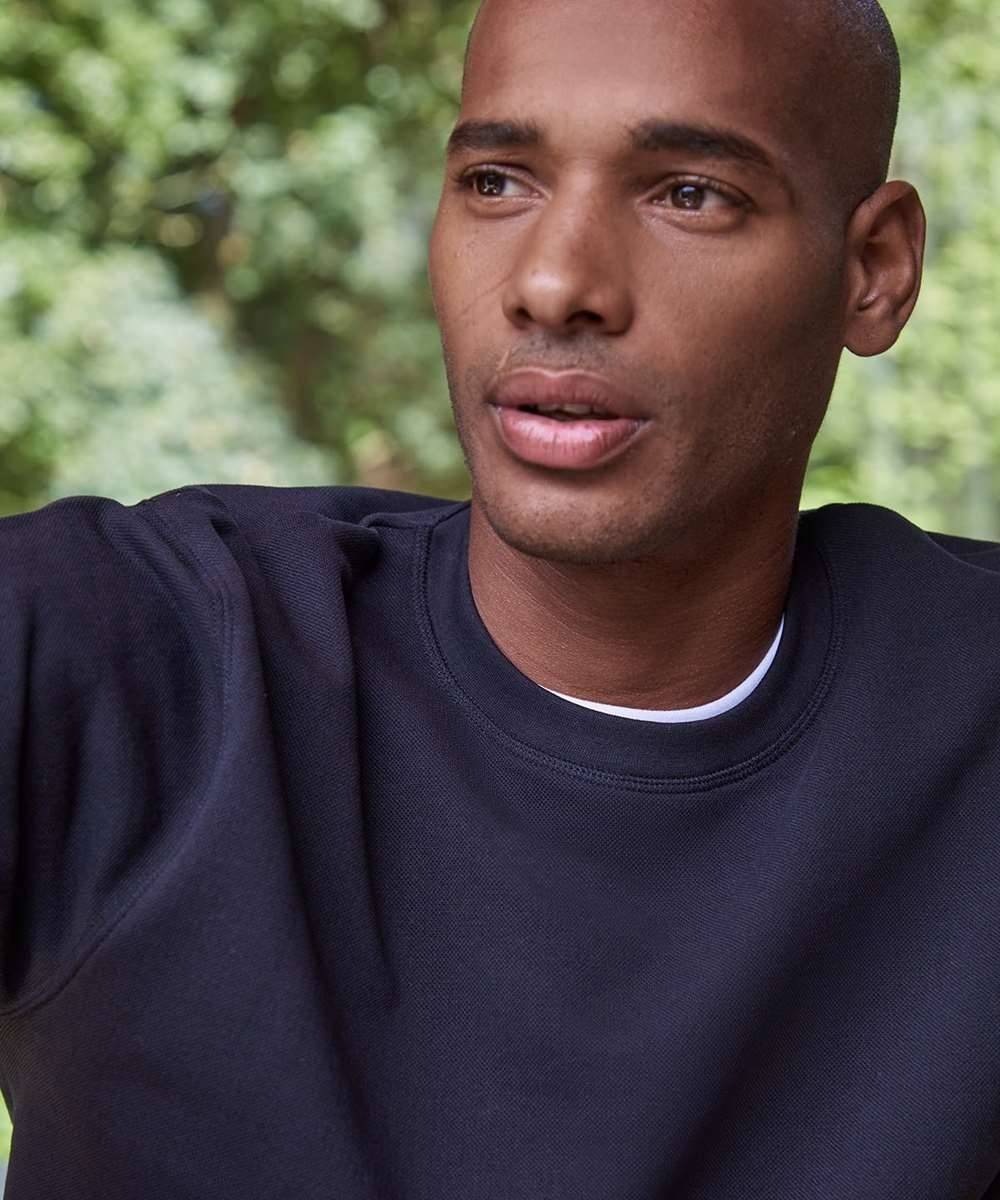 Regular Fit Pique Sweatshirt