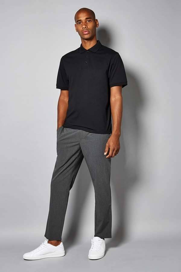 Regular Fit Superwash® 60° Jersey Polo