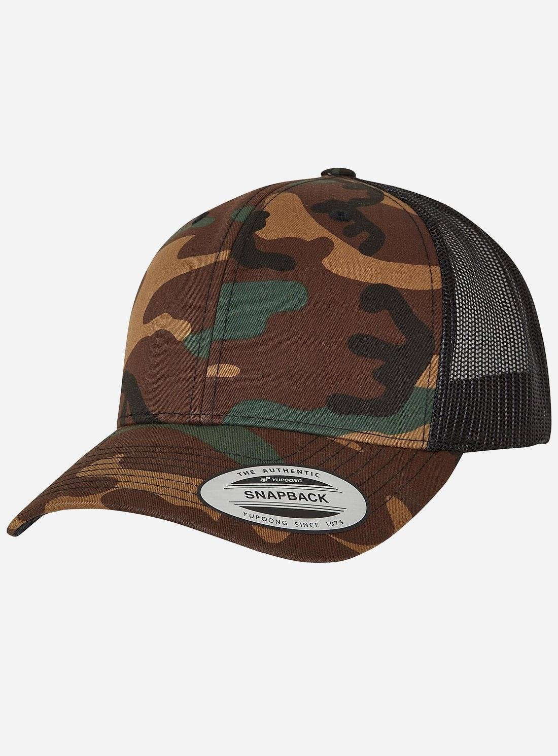 Retro Trucker Camo Cap