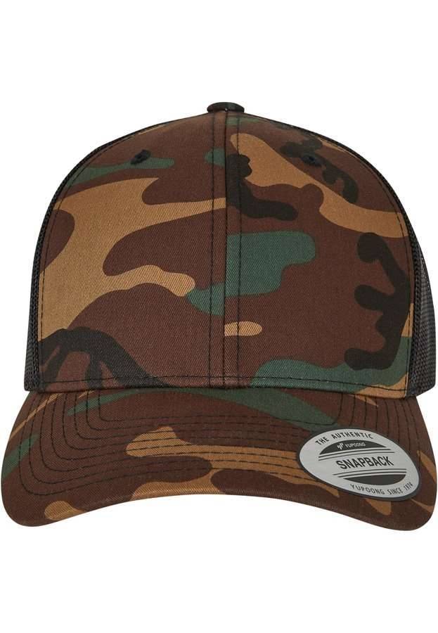 Retro Trucker Camo Cap