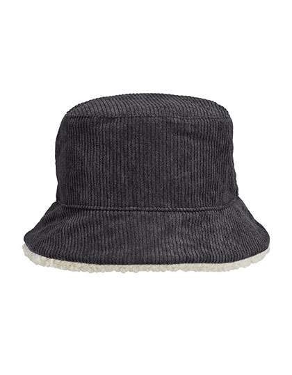 Reversible Sherpa And Velvet Bucket Hat