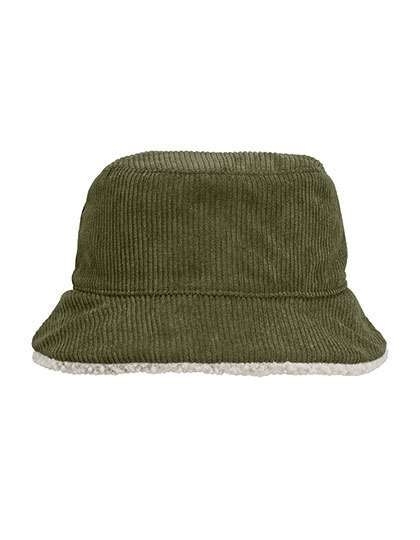 Reversible Sherpa And Velvet Bucket Hat