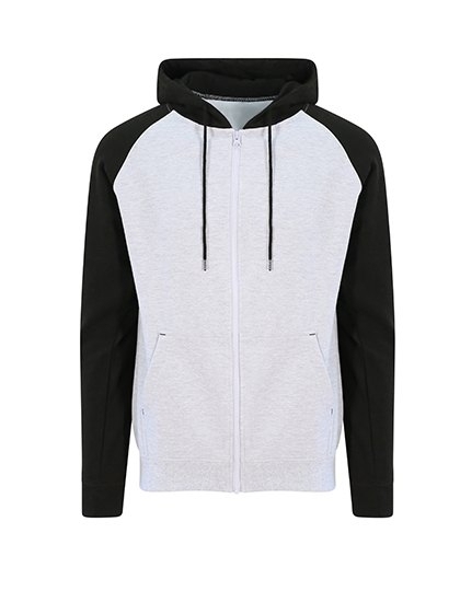 Rozpinana bluza bejsbolówka z dwuwarstwowym kapturem