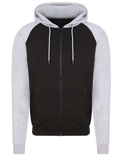 Rozpinana bluza bejsbolówka z dwuwarstwowym kapturem