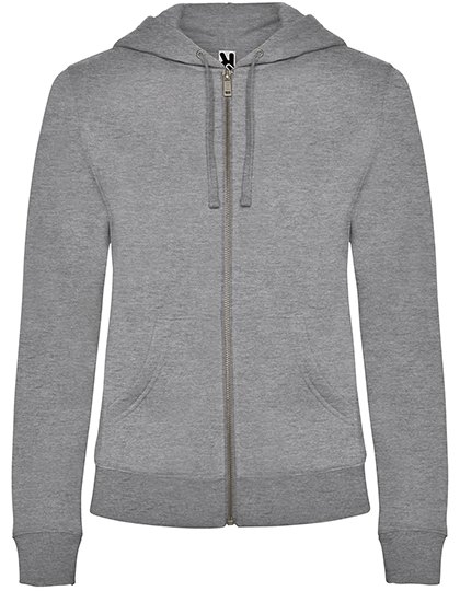 Rozpinana bluza damska Roly z kapturem o taliowanym fasonie