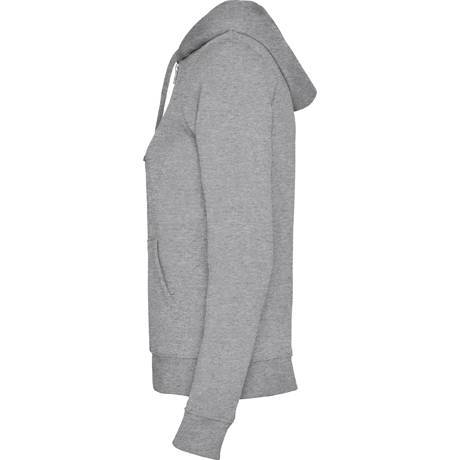 Rozpinana bluza damska Roly z kapturem o taliowanym fasonie