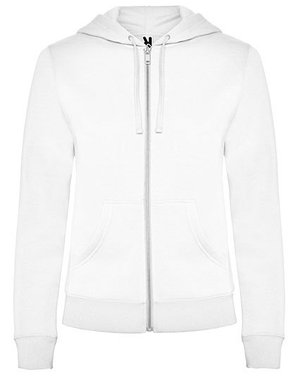 Rozpinana bluza damska Roly z kapturem o taliowanym fasonie