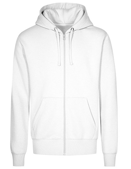 Rozpinana bluza męska z kapturem z płaskimi szwami