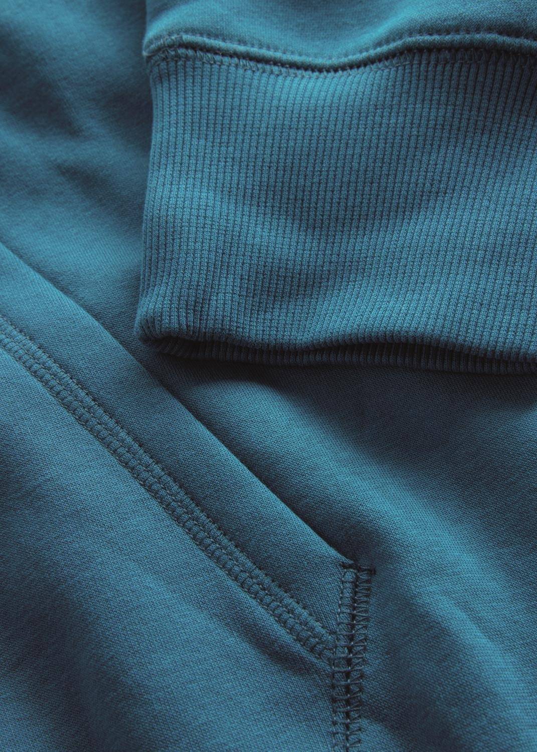 Rozpinana bluza męska z kapturem z płaskimi szwami