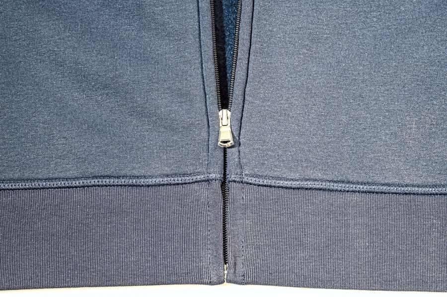 Rozpinana bluza Premium z kapturem posiadającym szerokie troczki, model męski