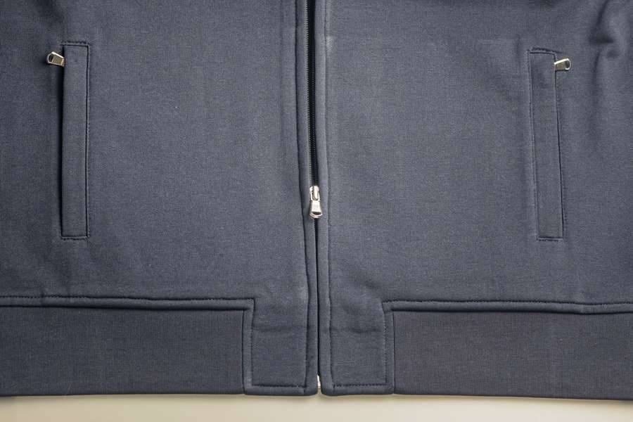 Rozpinana bluza Premium z kieszeniami na zamek, model męski