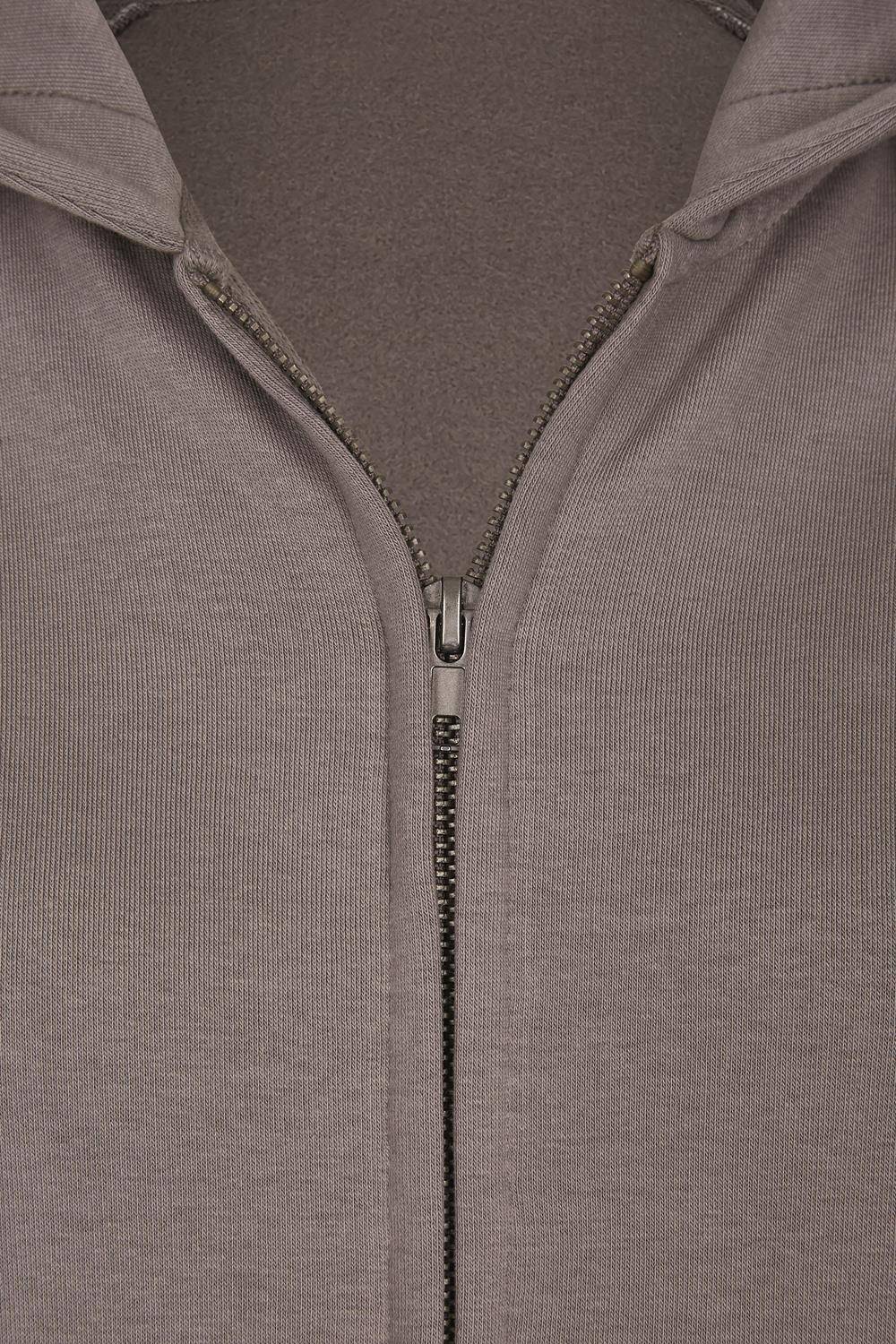 Rozpinana bluza z kapturem Kangurek – model damski