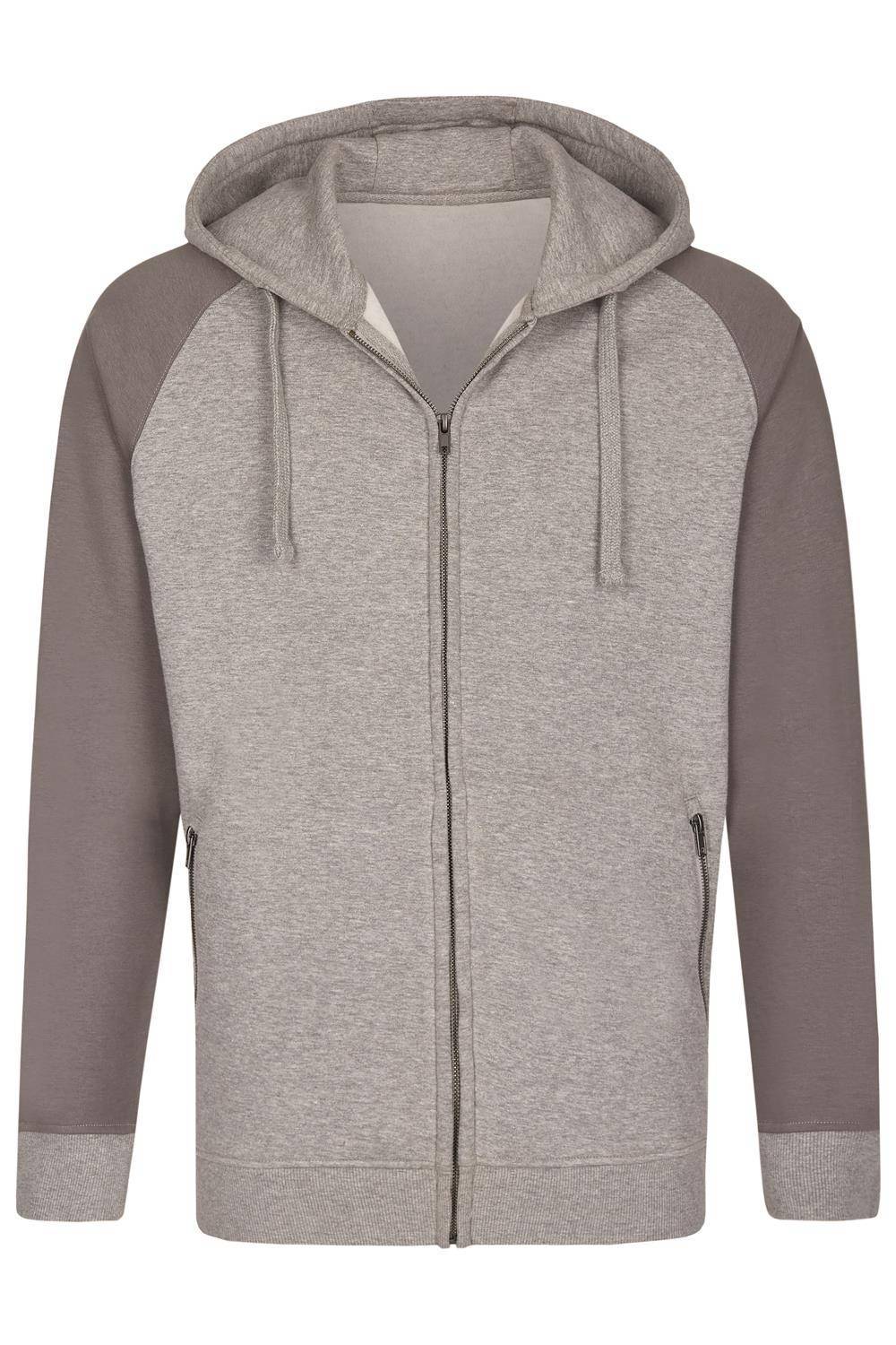 Rozpinana bluza z kapturem Kangurek – model męski