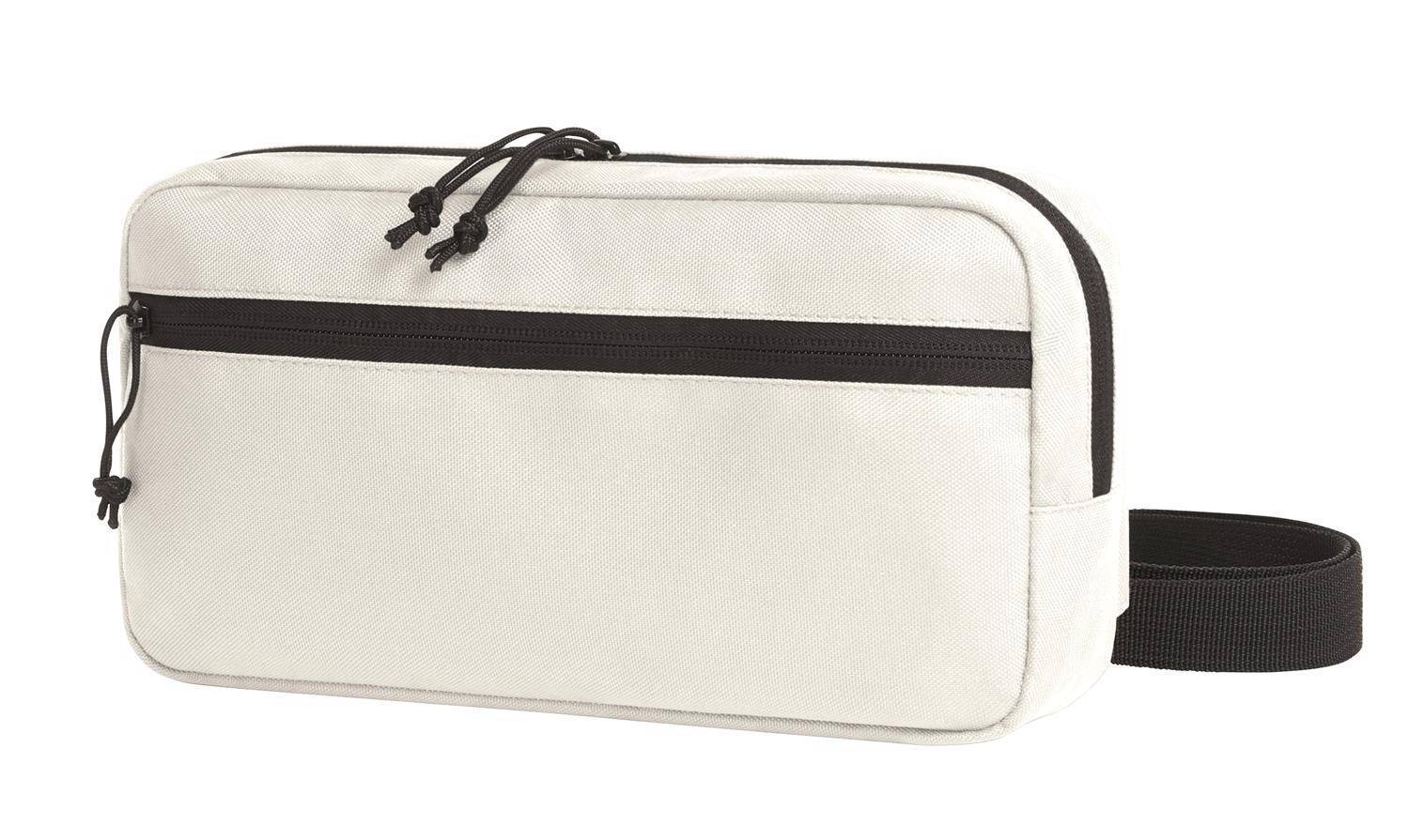 Saszetka typu nerka z zamkiem dwukierunkowym