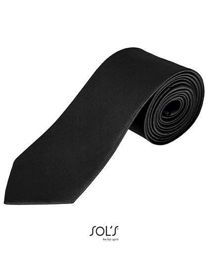 Satynowy krawat marki Sol's