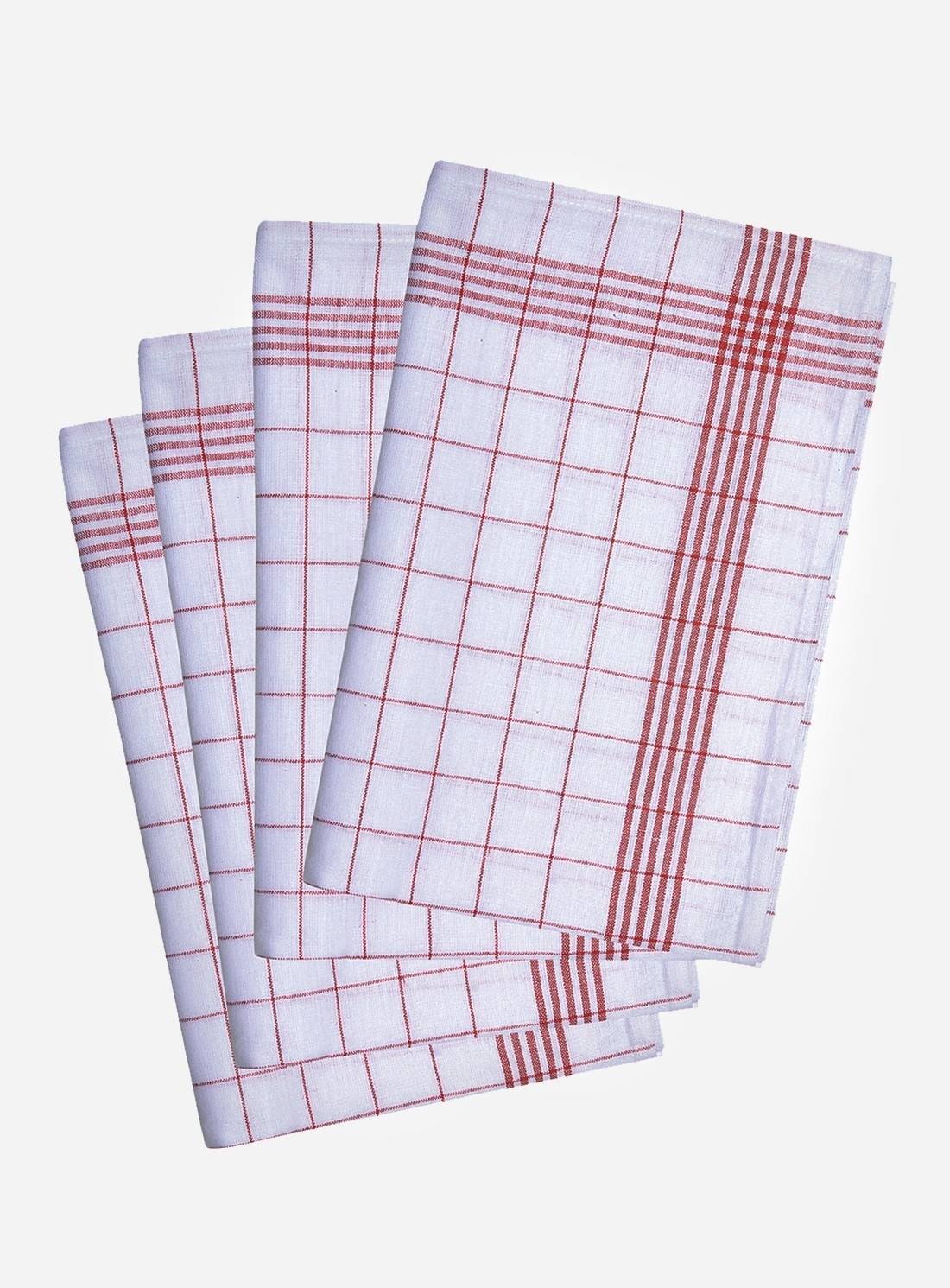 Ściereczka do naczyń w kratkę