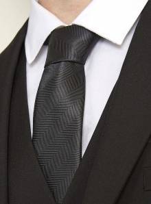 Semi-Plain Club Tie