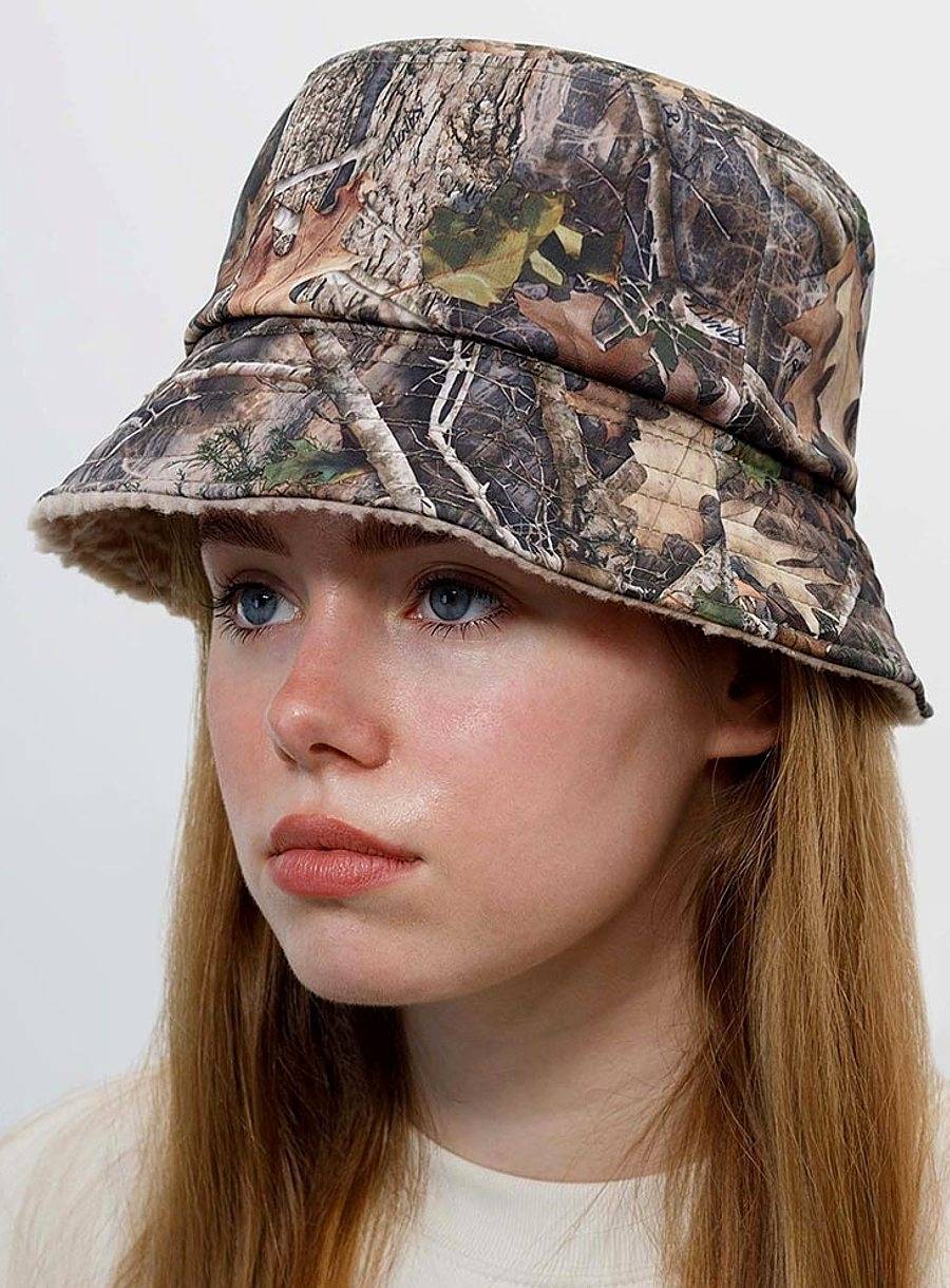 Sherpa Real Tree Camo Reversible Bucket Hat