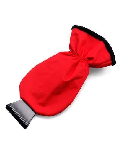 Skrobaczka do szyb z rękawiczką