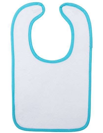 Śliniaczek niemowlęcy z możliwością znakowania techniką sublimacji