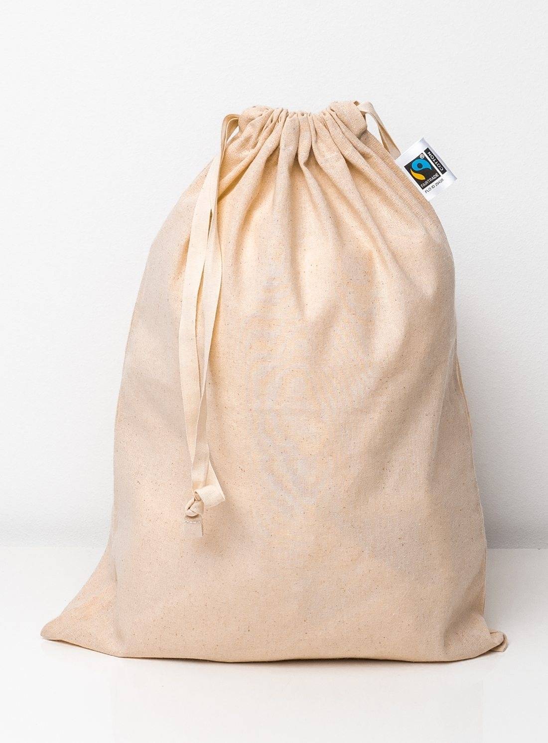 Small Fairtrade Cotton Stuff Bag