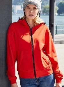 Softshell damski z kieszeniami typu kangurek